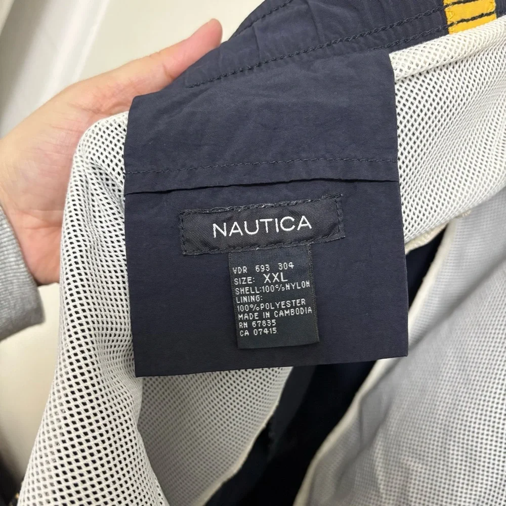 Nautica Men’s Navy Swim Shorts Trunks Size XXL VTG Bathing Suit Beach,Vacation